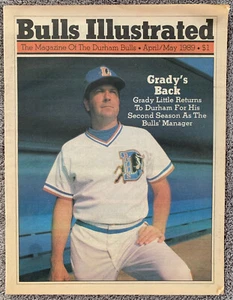 Bulls Illustrated (1989 April/Mai) The Magazine Of The Durham Bulls / Ron Gant - Bild 1 von 8