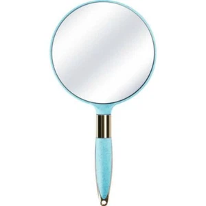 1 Piece Travel Handheld Mirror Round Travel Makeup Mirror Cosmetic Hand Mirro... - Picture 1 of 3