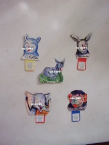 Lot de 5 Chromos à système LA VACHE QUI RIT - Imagen 1 de 2