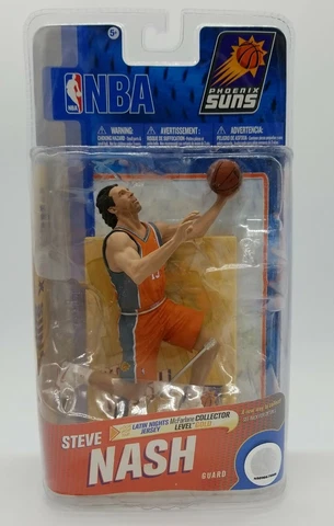 Steve Nash Phoenix Suns NBA McFarlane Series 19 Orange Jersey Variant 2011 New! Cover