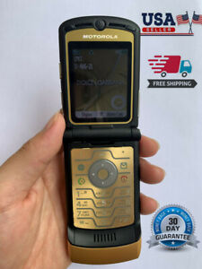 Unlocked Motorola RAZR V3i Dolce Gabbana Gold GSM Flip Bluetooth Mobile Phone