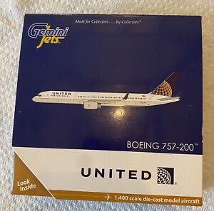 Gemini Jets United 757-200 (Continental Livery) 1:400 Scaled GJUAL 1395