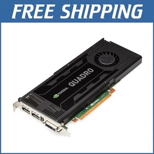 Upgrade to NVIDIA Quadro K4000 3GB GPU - 3840x2160 Max Resolution, Multi-Display - Picture 1 of 8