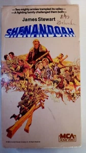 Shenandoah VHS Tape James Stewart Classic Western Movie 1987 - Picture 1 of 2