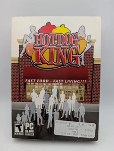 Hot Dog King (PC, 2007) Rare Hard To Find Franchise Simulator - Picture 1 of 5