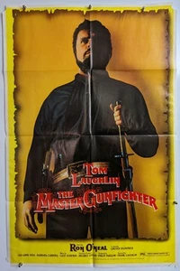 Póster original de la película 1975 "The Master Gunfighter" Tom Laughlin Ron O'Neal 27x41 - Imagen 1 de 2