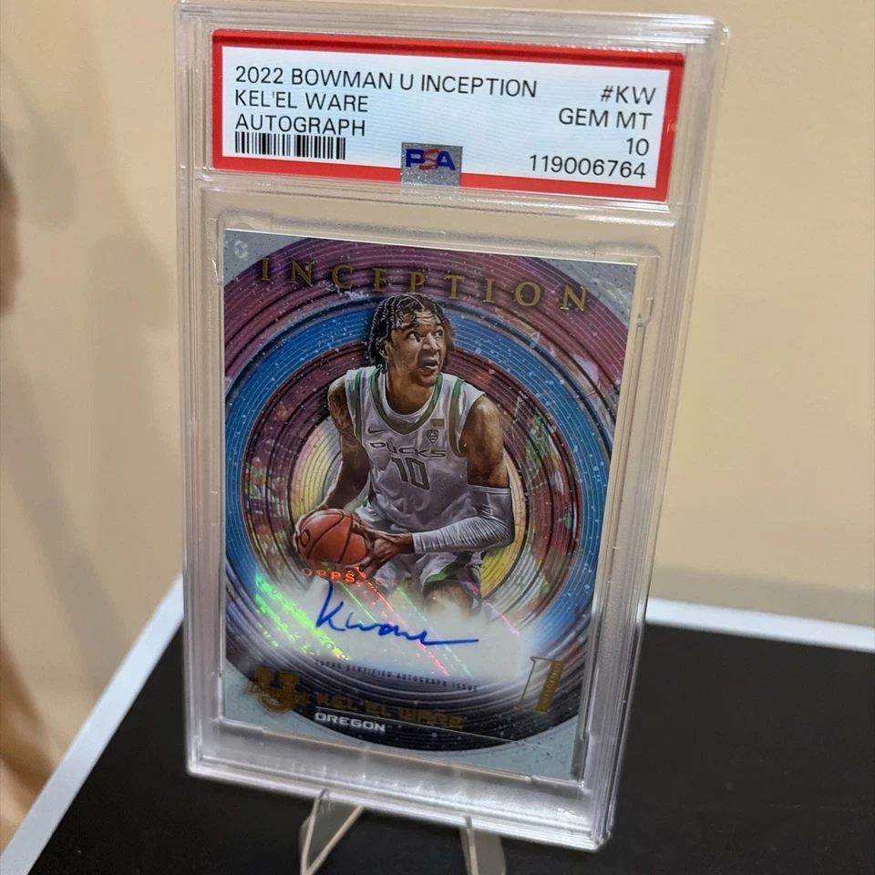 2022-23 Bowman Inception University - Autographs Kel'el Ware #BIA-KW (AU, RC) - image 1 of 2