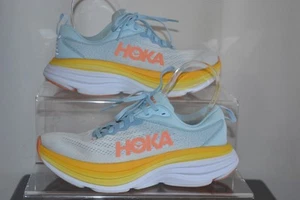 Hoka One One womens blue Bondi running trainers UK size 6 - Imagen 1 de 10