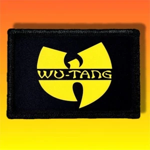 Parche Moral Clan Wu-Tang/Ejército Militar Banda Táctica Gancho y Lazo 786 - Imagen 1 de 8