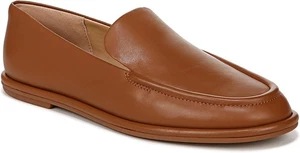 Mocasines para mujer Vince de cuero marrón Sloan 10M - Imagen 1 de 1
