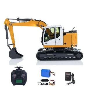 DE Stock 1:14 RC Excavadora Hidráulica R920 JDM-208 Radio Control Vehículo Sonido - Imagen 1 de 12