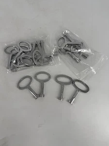 Doppelbart Gehäuseschlüssel "M" - 17 Stück + 2x #5 Mesan - Bild 1 von 7