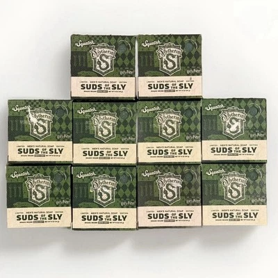 10-Pack Dr Squatch ‘Suds of the Sly’ Harry Potter  Soap Bar Limited Edition NEW! - Image 1 of 4