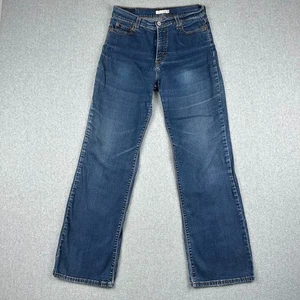 Pantalones de mezclilla Levi 512 para mujer 10 M perfectamente adelgazantes bota recta vaquero elástico rodeo - Imagen 1 de 10