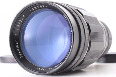 [Near MINT] Asahi Takumar 200mm f/3.5 Telephoto Lens Pentax M42 From JAPAN - Image 1 of 4
