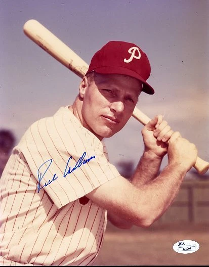 Richie Ashburn Signed Jsa Certed 8x10 Photo Authentic Autograph - Image 1 of 1