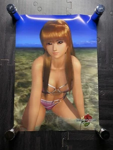 DOA Paradise Original Promo Poster 2010 KASUMI B3 Dreamcast PSP Official item - Picture 1 of 10