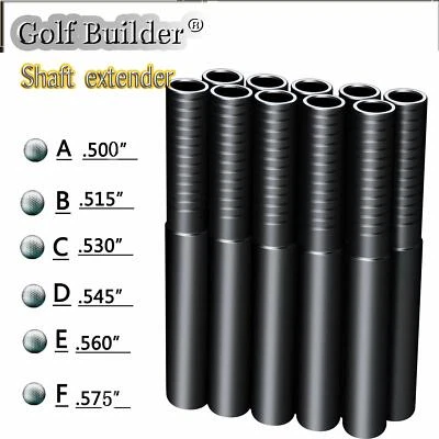 10Pcs Golf Steel Graphite Shaft Extension Golf Shaft Extender for Golf Shaft - Image 1 of 3