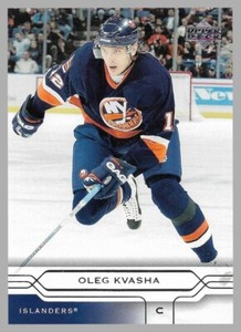 Oleg Kvasha #108 2004-05 Upper Deck Hockey Card NM-Mint