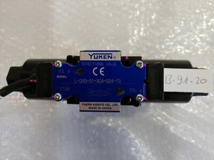 Válvula direccional YUKEN L-DSG-01-3C4-D24-70 - Imagen 1 de 5