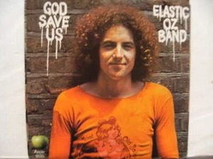 Set of 2 diff ELASTIC OZ BAND God Saves Us APPLE 1835 wPIC SLEEVE Var.2 LA PRESS - Imagen 1 de 4