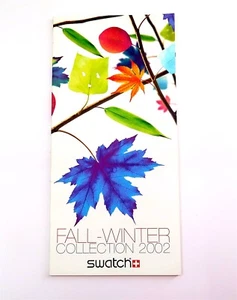Vintage Swatch Watch Catalog 2002 Fall - Winter Collection in English - Picture 1 of 9