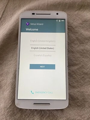 Motorola Droid Maxx 2 XT1565W 16 GB Blanco (Verizon) ¡ESN limpio! Foto 1 de 2