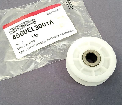 Nueva polea loca genuina LG 4560EL3001A para ciertas secadoras de ropa LG Foto 1 de 4