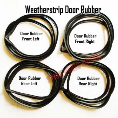 For Toyota Corona RT80 RT81 Sedan 1970-73 Weatherstrip Door Rubber Complete Seal Foto 1 de 3