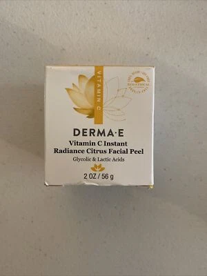 Derma E  Vitamin C Instant Radiance Citrus Facial Peel Full Size 2oz Foto 1 de 4