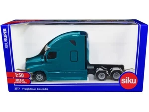 Siku Freightliner Cascadia Tractor Truck Teal 1/50 Diecast Model 2717 - Picture 1 of 4