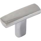 Laurey Contempo T-Shaped  Polished Chrome 2 In. Cabinet Knobs 55926 Laurey 55926