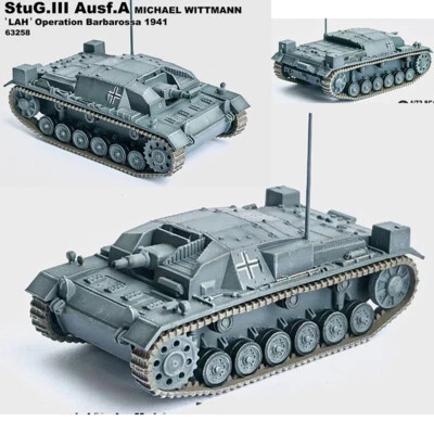 1/72 German Panzer III Assault Gun Type A Tank France 1941 Model - Image 1 of 4