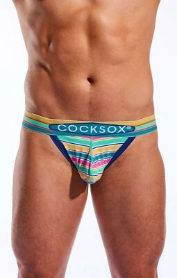 COCKSOX Jockstrap Bolsa Mejoradora Jock Cabo Cañaveral Rayas CX21N 13 Foto 1 de 4