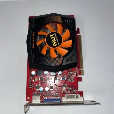 PALIT NVIDIA GEFORCE GT 240 1GB NEAT2400FHD01-N2165 - Image 1 of 2