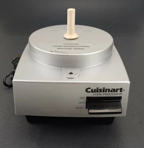 Cuisinart Food Processor DLC-5 Replacement Part Motor Base Silver Tested Working - Picture 1 of 10