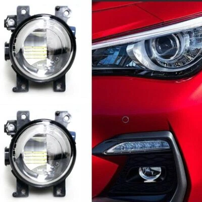 Par de luces antiniebla LED para Infiniti 2014-2018 Q50 2015-2017 QX60 QX80 2015 Q70/Q70L Foto 1 de 4