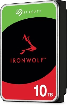 Seagate IronWolf 10 TB HDD (7200RPM 3.5" 256MB Cache) Internal Hard Drive NAS - Image 1 of 4