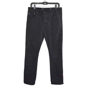 AG Adriano Goldschmied Everett Slim Straight Black Pants 31 x 32 - Picture 1 of 5