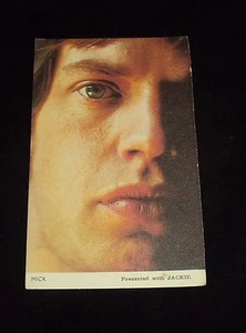 VINTAGE OLD PHOTOGRAPH OF MICK JAGGER THE FOUNDER OF ROLLING STONES COLLECTIBLE - Picture 1 of 5