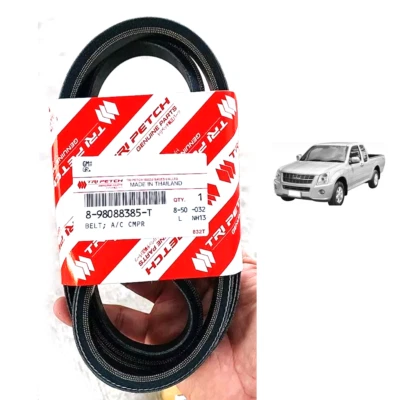 Genuine Belt A/C Compressor #898088385T Isuzu D-Max 2005-2011 L=1369 B=13.3 - Image 1 of 3