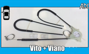 Window Regulator Repair Kit For Mercedes Vito 2003 - 2015  & Viano  Front Left
