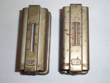 pair of Vintage Honeywell Comfort Thermostat 