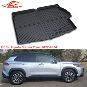 Alfombrilla maletero trasero revestimiento carga alfombra B para Toyota para Corolla Cross 2022-2024 - Imagen 1 de 6