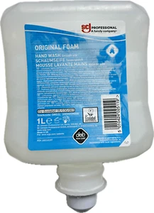 Original Foam Refresh Schaumseife ORG1L SCJohnson Schaum Seife 1000ml Kartusche - Bild 1 von 1
