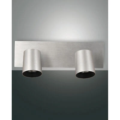 Fabas Luce Faretti da parete 2 luci con struttura in alluminio Modo Alluminio 35 - Immagine 1 di 3