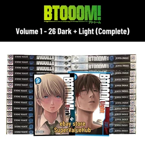 Btoom (Vol. Juego completo de cómic inglés completo/suelto manga oscuro + claro 1-26 - Imagen 1 de 10