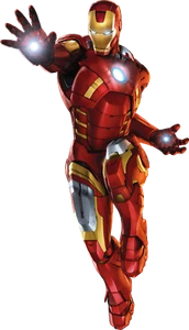 Iron Man Marvel Avengers 3d View Wall Sticker Removable Children Bedroom Vinyl - Picture 1 of 1