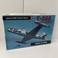 Vintage T-33A T-bird Shooting Star 1:48 Classic Jet Trainer HobbyCraft Model Kit