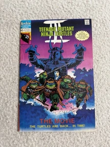 Teenage Mutant Ninja Turtles The Movie #2 Secret Of Ooze Archie Comics 1993 - Picture 1 of 6